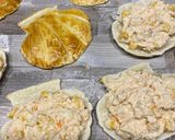 Une image de l'étape 5 de Feuilleté aux crevettes.