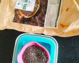 A picture of step 1 of Limited Chia seeds Mint Drink 🍻.