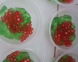 Foto langkah ke 4 dari resep Buko Pandan with Creamy Fla.