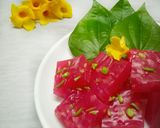 A picture of step 14 of Bombay halwa.