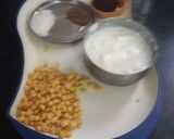 A picture of step 1 of Boondi ratia.