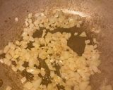 A picture of step 2 of Cabbage Schnitzel (with mushroom gravy).