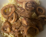 Foto del paso 5 de la receta: Radiatore con calamar encebollado