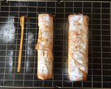 A picture of step 4 of Rhubarb Strudel.