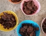 A picture of step 4 of Chocolate corn flakes.