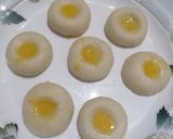 A picture of step 3 of Nan khatai without oven 👌.