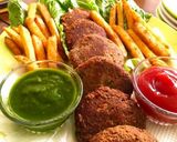 A picture of step 3 of Beef Shami kabab.