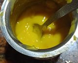 A picture of step 3 of Amrakhand (Mango Shrikhand).