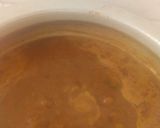 A picture of step 5 of Chettinad fish curry.