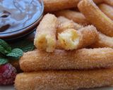 Foto langkah ke 10 dari resep Churros Enak, Satu Telur, Tanpa Mixer.