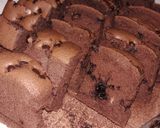 Foto langkah ke 5 dari resep Taiwan Chocolate Castella Cake.