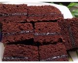 Foto langkah ke 4 dari resep Brownies Kukus.