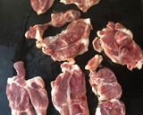 Foto del paso 1 de la receta: Bondiola al roquefort con ensalada!!