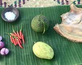 Foto langkah ke 1 dari resep Cacapan Hampalam Limau Kuit Garih Haruan.
