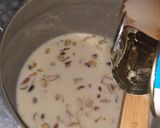 A picture of step 3 of Kulfa ice cream.