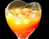 A picture of step 7 of MANGO & PINEAPPLE SANZ aur SAWERA MOCKTAIL.