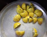 A picture of step 1 of Turmeric-Ginger Pickle.