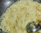 A picture of step 2 of Aloevera Burfi.