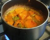 A picture of step 3 of Papaya sweet pachadi.