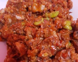 Sambal cumi petai langkah memasak 1 foto