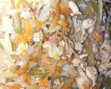 A picture of step 4 of Chicken veggi stuffing💕چکن ویجی اسٹفنگ💕.