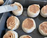 Foto del paso 4 de la receta: Roles de canela veloces!