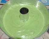 Pandan Chiffon Cake langkah memasak 8 foto