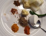A picture of step 2 of Gola kabab.