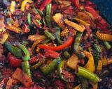 A picture of step 3 of Vegetable jalfrezi.