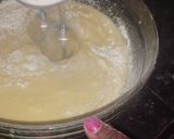 A picture of step 4 of Vanilla cake.