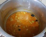 A picture of step 6 of Kaddu chana daal.