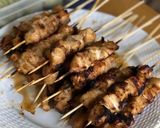Foto langkah ke 4 dari resep Sate Ayam Bumbu kacang Madura #Recook_bakaran.