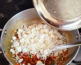 A picture of step 3 of Butter paneer masala BHURJI 😋.