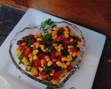 कॉर्न चाट(corn chaat recipe in Hindi) रेसिपी चरण 3 फोटो