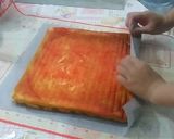 Foto langkah ke 5 dari resep Bolu Gulung Motif.