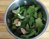 A picture of step 1 of Pudina Rice.