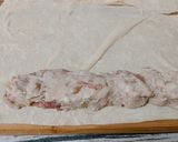 A picture of step 7 of Traditional Taiwanese Chicken Rolls (Ji Juan).