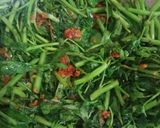 Foto langkah ke 4 dari resep Tumis Kangkung Balacan.