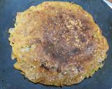 A picture of step 3 of Jhatpat Besan ka Chilla.