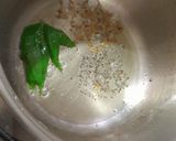 A picture of step 1 of Lobia potato curry.