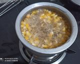 A picture of step 1 of Carrot and corn pakoda.