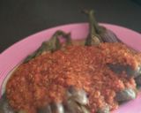 Foto langkah ke 6 dari resep Terong Balado Rebon #PedesSedeP.