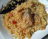 A picture of step 4 of Jellop rice.