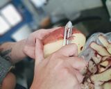 Foto del paso 1 de la receta: Merluza con papas a la crema de queso🧀🐟
