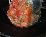 A picture of step 4 of Fry Chana daal karahi.