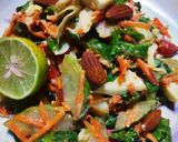 A picture of step 2 of Yummy Almond salad.