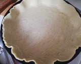 Foto del paso 1 de la receta Quiche de salmón, puerros y queso crema