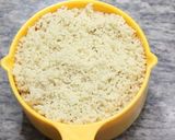 A picture of step 1 of Kaju Katli/Cashew Burfi.
