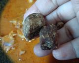 Gambar langkah 2 resipi Teresek Kacang Panjang.