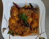 A picture of step 4 of Paneer 65.